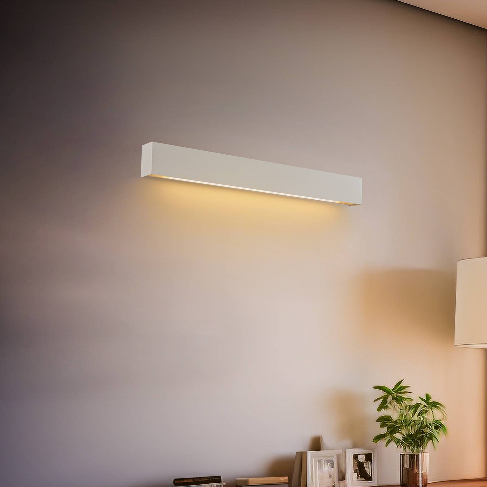 Wandleuchte Straight S, 62 cm, weiß Wandleuchte Straight S, 62 cm, weiß von Nowodvorski Lighting