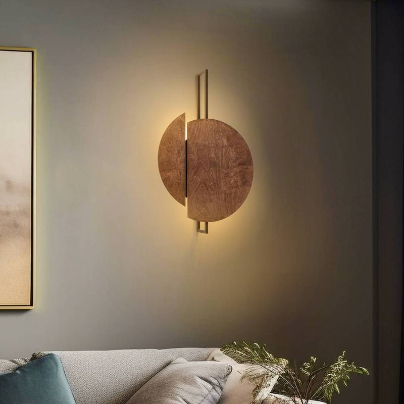 Wandleuchte Sunset C aus Holz von Nowodvorski Lighting