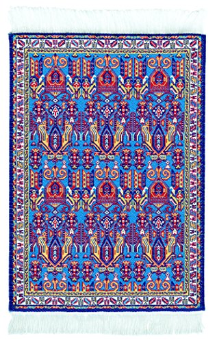 Mousepad – Orientalischer Teppich gewebter Stoff – Tientsin Design von Eunoia Collections
