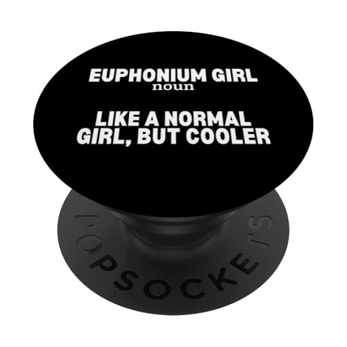 Euphonium Girl Definition Lustige Frauen Euphoniumistin PopSockets Klebender PopGrip Euphonium Girl Definition Lustige Frauen Euphoniumistin PopSockets Klebender PopGrip von Euphonium Gifts For Men And Women