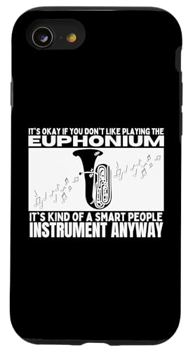 Euphonium Is For Smart People Lustiger Euphoniumist Hülle für iPhone SE (2020) / 7 / 8 von Euphonium Gifts For Men And Women