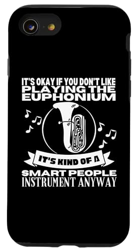 Euphonium Is For Smart People Lustiger Euphoniumist Hülle für iPhone SE (2020) / 7 / 8 von Euphonium Gifts For Men And Women