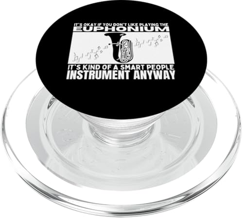 Euphonium Is For Smart People Lustiger Euphoniumist PopSockets PopGrip für MagSafe Euphonium Is For Smart People Lustiger Euphoniumist PopSockets PopGrip für MagSafe von Euphonium Gifts For Men And Women