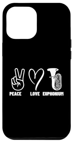 Euphoniumist Peace Love Euphonium Männer Frauen Euphonium Spieler Hülle für iPhone 12 Pro Max Euphoniumist Peace Love Euphonium Männer Frauen Euphonium Spieler Hülle für iPhone 12 Pro Max von Euphonium Gifts For Men And Women