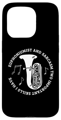 Euphoniumist und Sarkasmus Lustiger Euphonium-Spieler Hülle für iPhone 15 Pro Euphoniumist und Sarkasmus Lustiger Euphonium-Spieler Hülle für iPhone 15 Pro von Euphonium Gifts For Men And Women