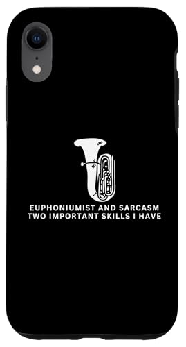 Euphoniumist und Sarkasmus Lustiger Euphonium-Spieler Hülle für iPhone XR Euphoniumist und Sarkasmus Lustiger Euphonium-Spieler Hülle für iPhone XR von Euphonium Gifts For Men And Women