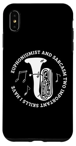 Euphoniumist und Sarkasmus Lustiger Euphonium-Spieler Hülle für iPhone XS Max Euphoniumist und Sarkasmus Lustiger Euphonium-Spieler Hülle für iPhone XS Max von Euphonium Gifts For Men And Women