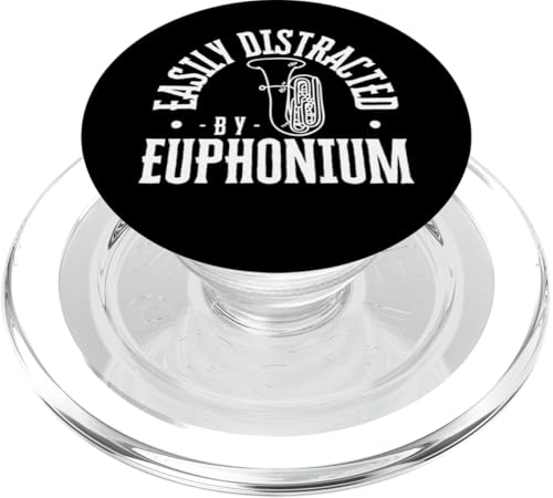 Leicht abgelenkt von Euphonium Funny Euphoniumist PopSockets PopGrip für MagSafe Leicht abgelenkt von Euphonium Funny Euphoniumist PopSockets PopGrip für MagSafe von Euphonium Gifts For Men And Women