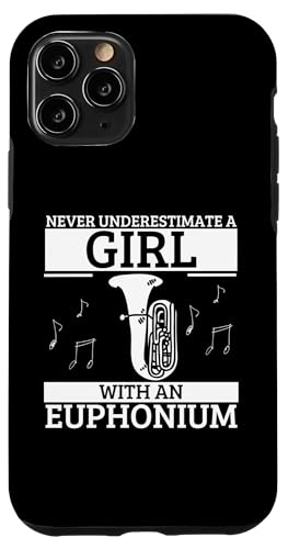 Unterschätzen Sie niemals ein Mädchen mit einem Euphonium Euphoniumist Hülle für iPhone 11 Pro Unterschätzen Sie niemals ein Mädchen mit einem Euphonium Euphoniumist Hülle für iPhone 11 Pro von Euphonium Gifts For Men And Women