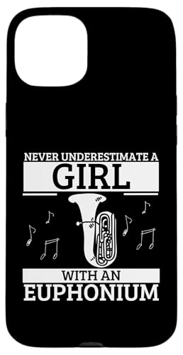 Unterschätzen Sie niemals ein Mädchen mit einem Euphonium Euphoniumist Hülle für iPhone 15 Plus Unterschätzen Sie niemals ein Mädchen mit einem Euphonium Euphoniumist Hülle für iPhone 15 Plus von Euphonium Gifts For Men And Women