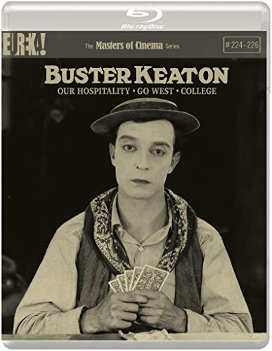 BUSTER KEATON: OUR HOSPITALITY / GO WEST / COLLEGE (Masters of Cinema) STANDARD EDITION BLU-RAY von Eureka Entertainment