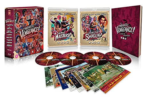 CINEMATIC VENGEANCE! 8 Kung Fu Classics From Director Joseph Kuo (Eureka Classics) Limited Edition 4-Disc Blu-ray Set von Eureka Entertainment