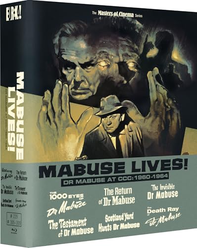 MABUSE LIVES! DR MABUSE AT CCC: 1960–1964 (Masters of Cinema) Limited Edition Four-disc Blu-ray Boxed Set von Eureka Entertainment