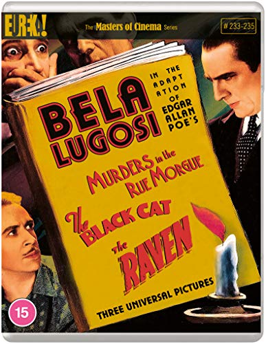 MURDERS IN THE RUE MORGUE / THE BLACK CAT / THE RAVEN: Three Edgar Allan Poe Adaptations Starring Bela Lugosi (Masters of Cinema) STANDARD EDITION BLU-RAY von Eureka Entertainment