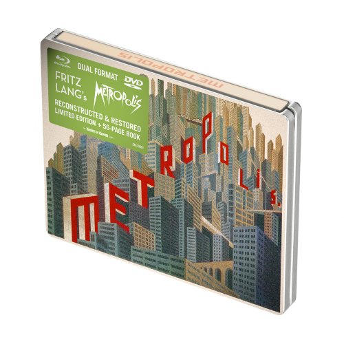 Metropolis [Reconstructed & Restored] (Masters of Cinema) Limited Edition Dual Format Steelbook [Blu-ray] [UK Import] von Eureka Entertainment