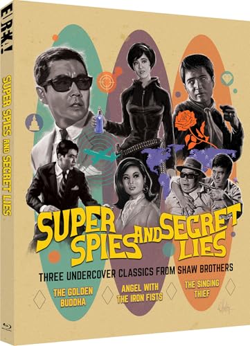 SUPER SPIES AND SECRET LIES: Three Undercover Classics from Shaw Brothers (Eureka Classics) Limited Edition Two-disc Blu-ray von Eureka Entertainment