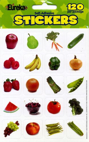 Eureka Obst- und Gemüse-Fotoaufkleber von Eureka