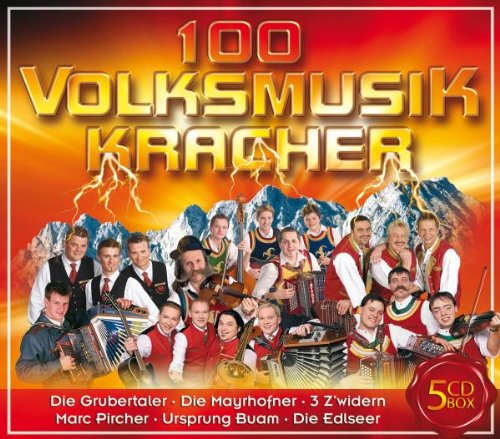 100 Volksmusikkracher (100 Partyhits auf 5 CDs) von Euro Trend (MCP Sound & Media)