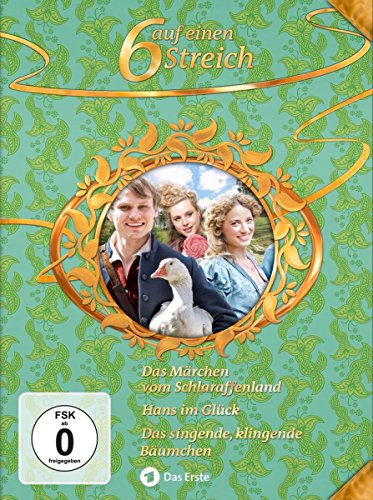 6 auf einen Streich - Märchen-Box Vol. 14: Das Märchen vom Schlaraffenland/ Hans im Glück/Das singende, klingende Bäumchen [3 DVDs] von Euro Video
