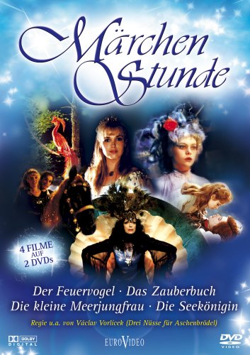 Märchenstunde – Der Feuervogel, Das Zauberbuch, Die Seekönigin, Die kleine Meerjungfrau (2 DVDs) von Euro Video
