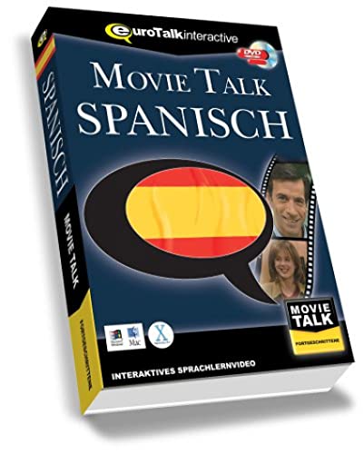 Movie Talk Spanisch, 1 DVD-ROM Für Fortgeschrittene. Windows 98/NT/2000/ME/XP und Mac OS 8.6 und höher von EuroTalk