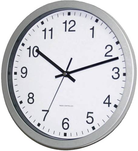EuroTime 56831-07 Funk Wanduhr 30cm x 4.3cm Silber EuroTime 56831-07 Funk Wanduhr 30cm x 4.3cm Silber von EuroTime