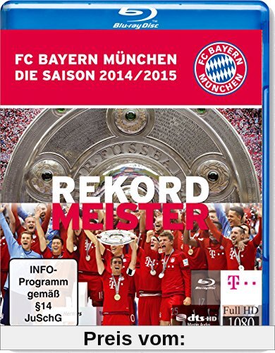 FC Bayern München - Die Saison 2014/2015: Die Saison 2014/2015 [Blu-ray] von EuroVideo Medien GmbH