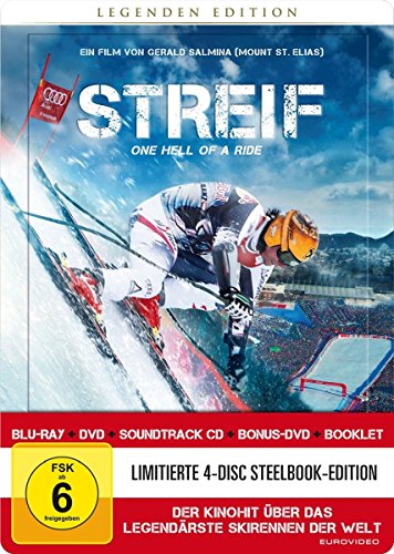 Streif – Legenden Edition im Steelbook – 4 Disc [1 Blu-ray/2 DVDs /1 CD] [Limited Edition] von EuroVideo Medien GmbH