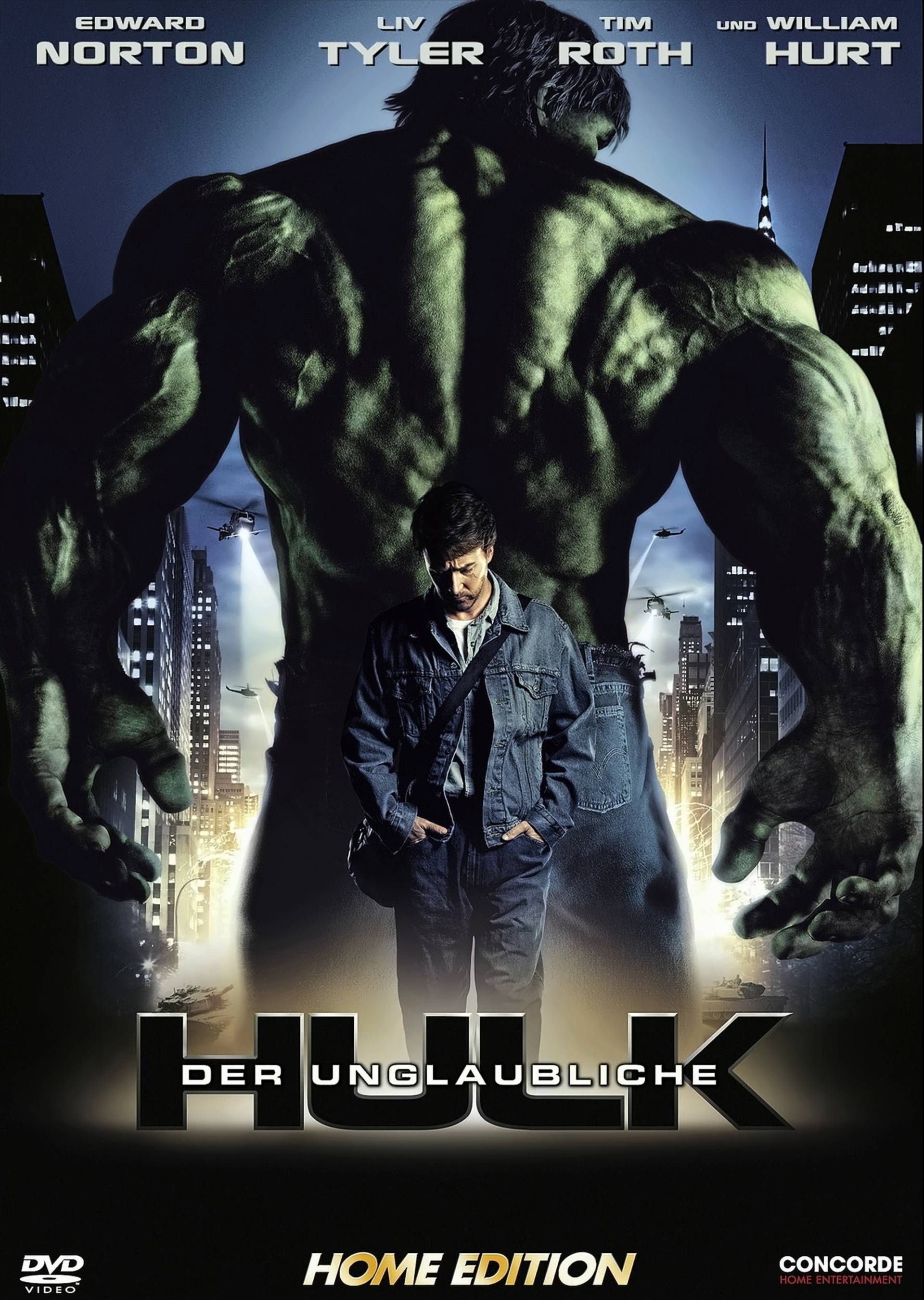 Der unglaubliche Hulk (Uncut US-Kino-Version) von EuroVideo