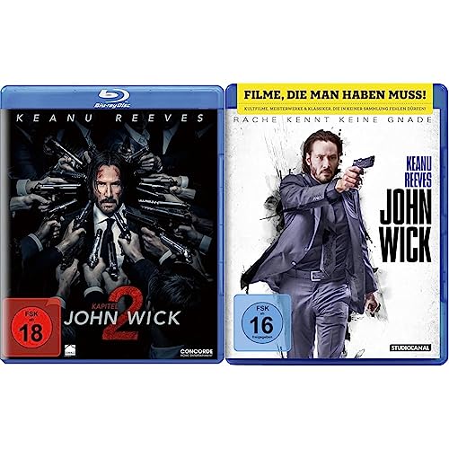 John Wick: Kapitel 2 [Blu-ray] & John Wick [Blu-ray] von EuroVideo