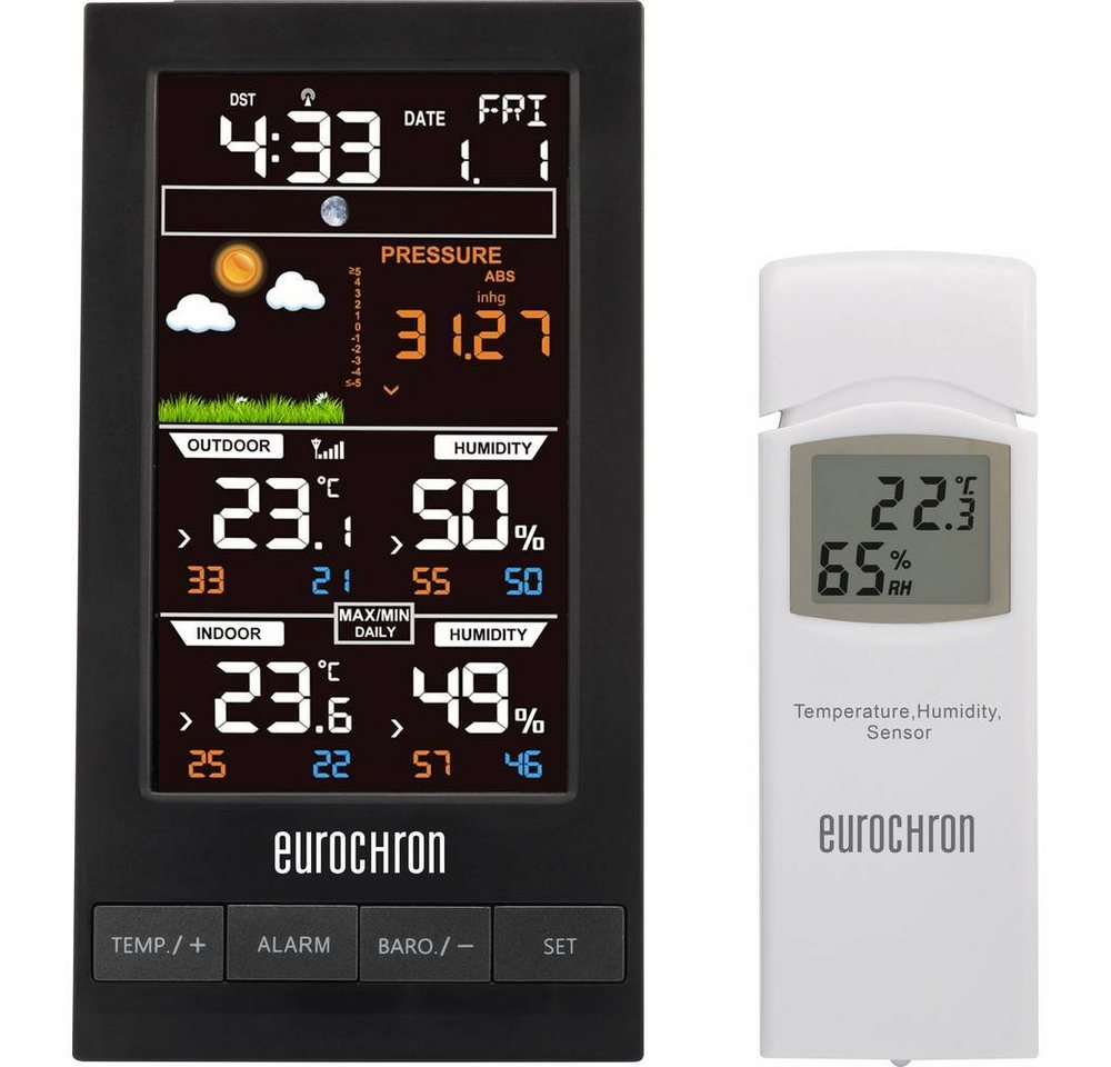 Eurochron Funk-Wetterstation Wetterstation Eurochron Funk-Wetterstation Wetterstation von Eurochron