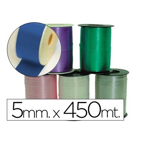 Fantasieband, 450 m x 5 mm, blau von Eurocinsa