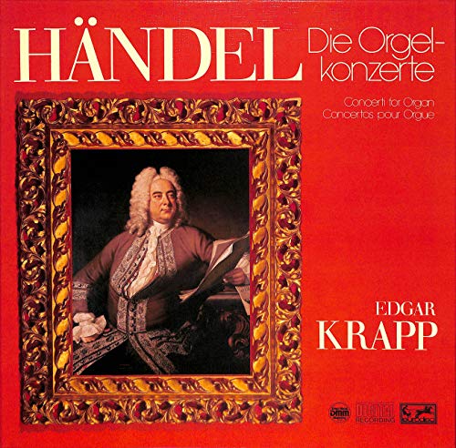 Georg Friedrich Händel: Die Konzerte für Orgel und Orchester op.4, op.7, op. posthum - 302453-450 - Vinyl LP von Eurodisc