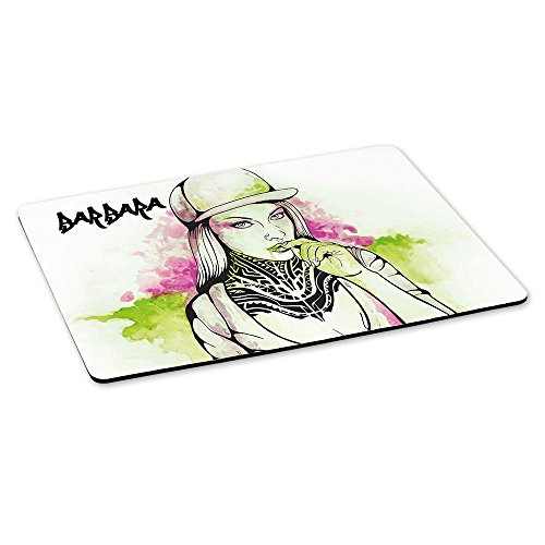 Eurofoto Gaming-Mousepad mit Namen Barbara und schönem Sketchbook-Motiv für Mädchen - Gamer-Mousepad | Mausmatte | Mauspad Eurofoto Gaming-Mousepad mit Namen Barbara und schönem Sketchbook-Motiv für Mädchen - Gamer-Mousepad | Mausmatte | Mauspad von Eurofoto