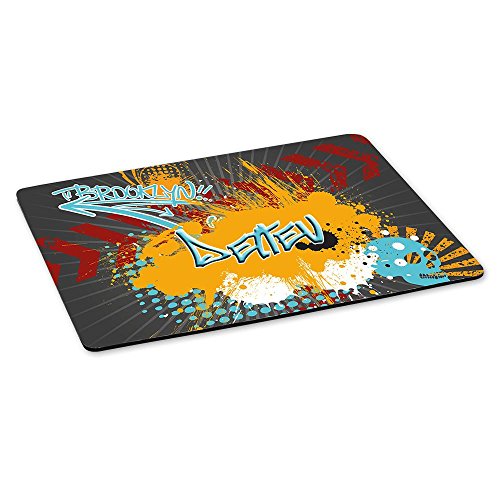 Eurofoto Gaming-Mousepad mit Namen Detlev und schönem Graffiti-Motiv - Gamer-Mousepad | Mausmatte | Mauspad von Eurofoto