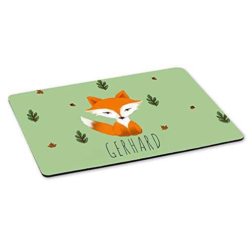 Eurofoto Gaming-Mousepad mit Namen Gerhard und Fuchs-Motiv | Gamer-Mousepad | Mausmatte | Mauspad Eurofoto Gaming-Mousepad mit Namen Gerhard und Fuchs-Motiv | Gamer-Mousepad | Mausmatte | Mauspad von Eurofoto