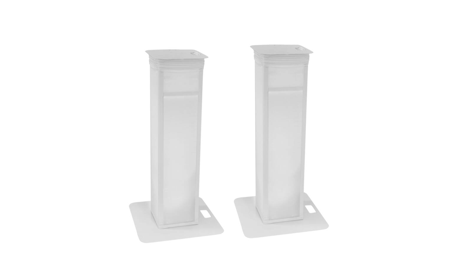 EUROLITE 2x Stage Stand variabel inkl. Cover und Tasche, weiß EUROLITE 2x Stage Stand variabel inkl. Cover und Tasche, weiß von Eurolite