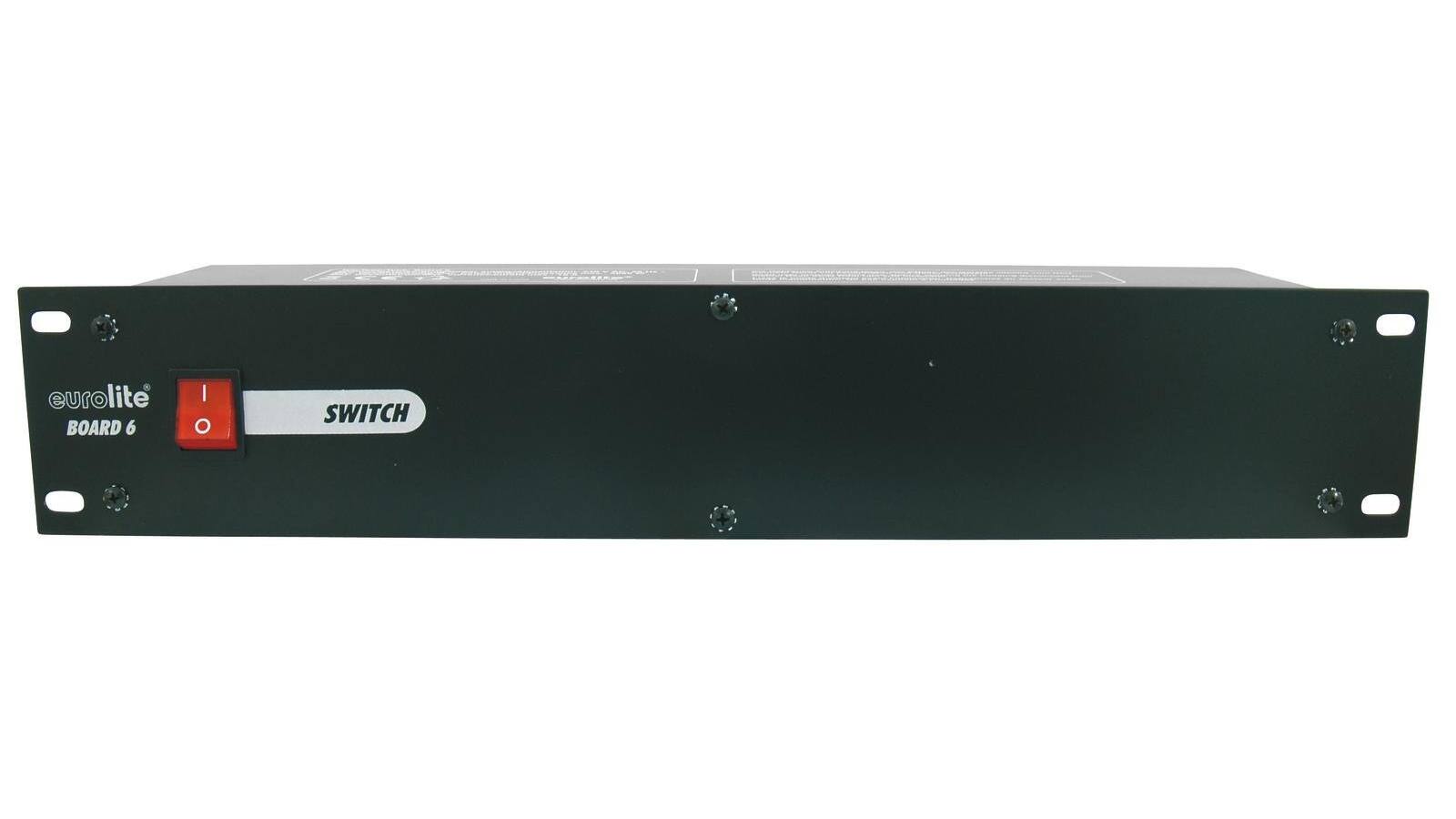 EUROLITE Board 6 mit 6x Schutzkontakt EUROLITE Board 6 mit 6x Schutzkontakt von Eurolite