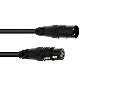 EUROLITE DMX Kabel XLR 3pol 3m schwarz | Hochwertiges DMX-Kabel EUROLITE DMX Kabel XLR 3pol 3m schwarz | Hochwertiges DMX-Kabel von Eurolite