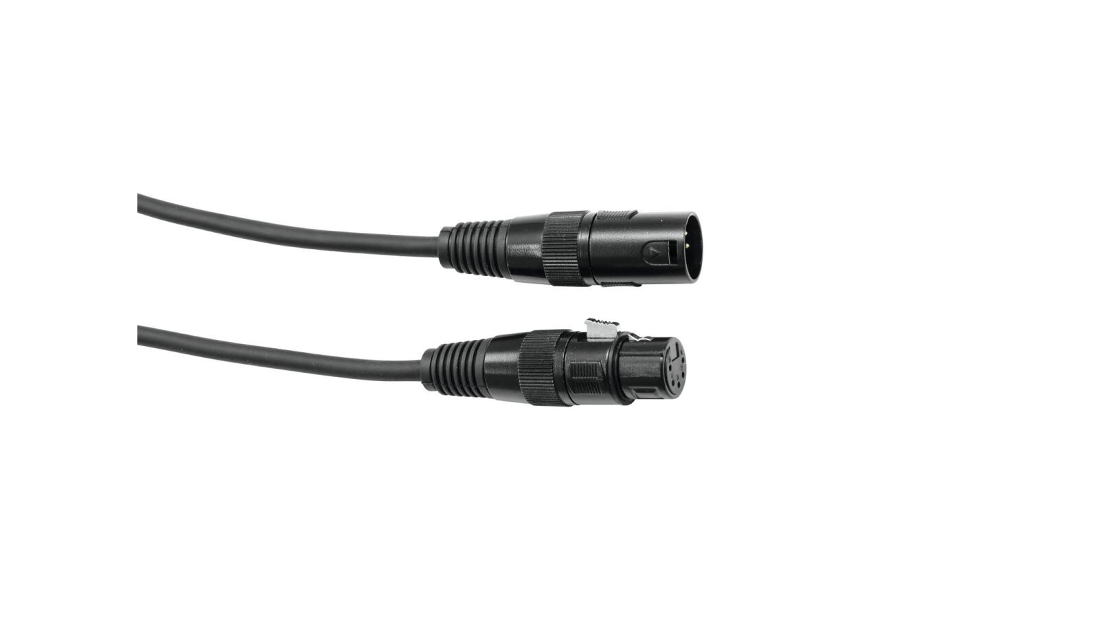 EUROLITE DMX Kabel XLR 5pol 3m sw EUROLITE DMX Kabel XLR 5pol 3m sw von Eurolite
