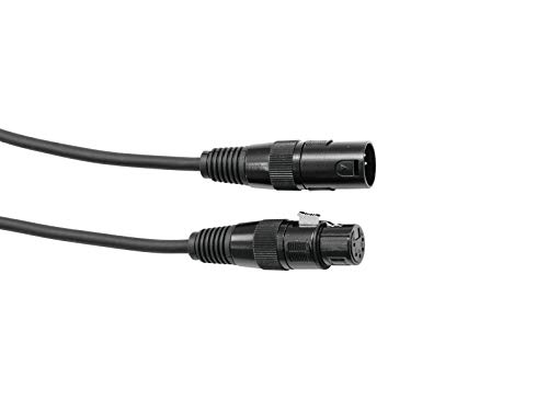 EUROLITE DMX Kabel XLR 5pol 5m schwarz | Hochwertiges DMX-Kabel von Eurolite