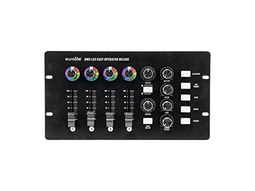 EUROLITE DMX LED EASY Operator Deluxe | DMX-Controller für 4 LED-Scheinwerfer von Eurolite