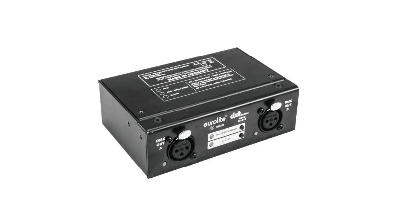 EUROLITE DXT-SP 1in/2out PRO DMX RDM Splitter von Eurolite