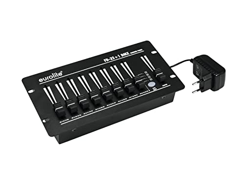 EUROLITE FD-32+1 DMX Dimmer Panel | Einfacher DMX-Controller für 32 Kanäle mit Master-Regler von Eurolite