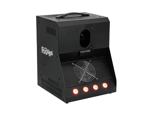 EUROLITE FOGGLES Seifenblasen-/Nebelmaschine | Dunstnebel- und Seifenblasenmaschine mit Ambientebeleuchtung und DMX von Eurolite
