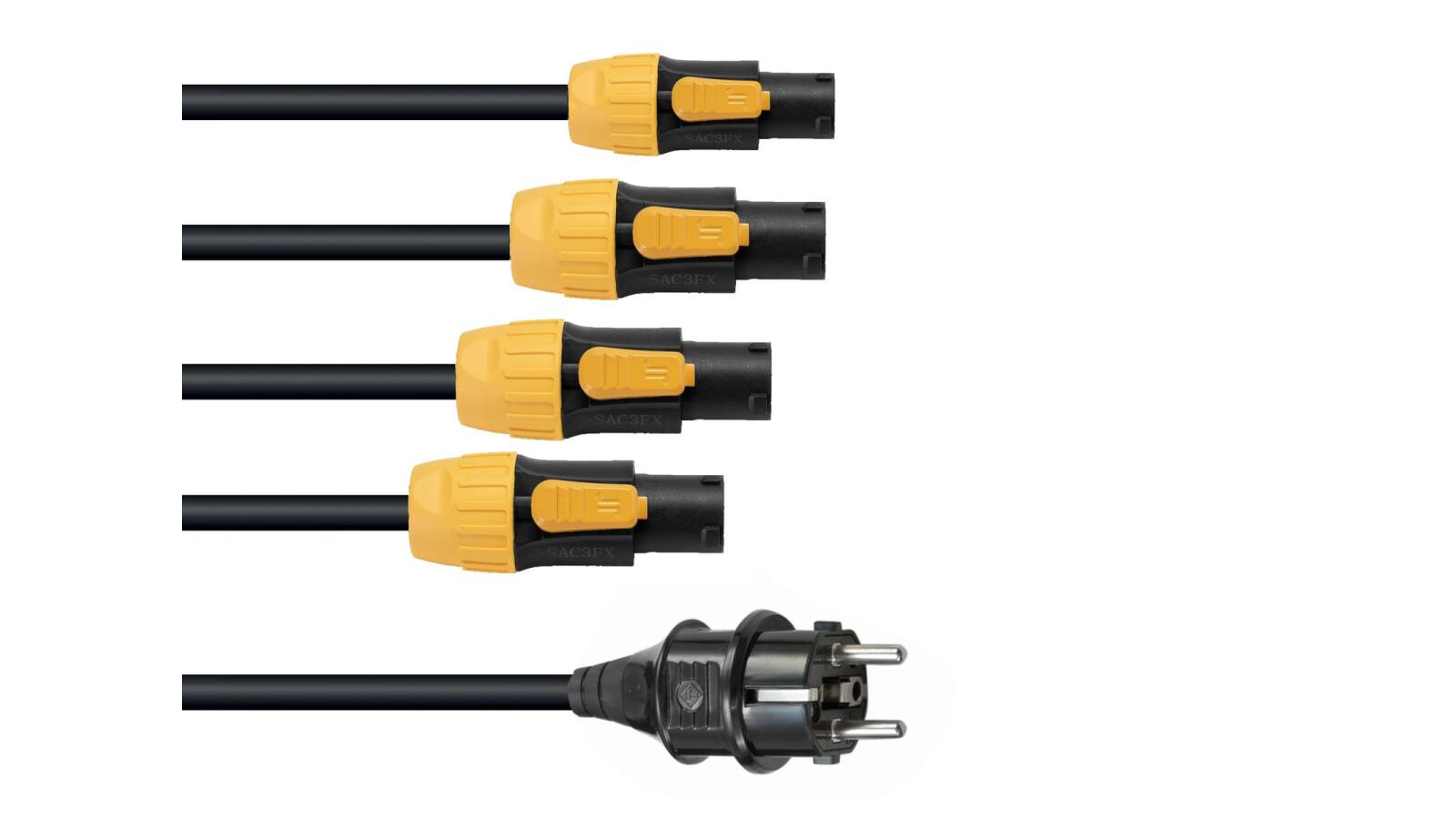 EUROLITE IP T-Con Netzkabel 1-4, 3x2,5mm² EUROLITE IP T-Con Netzkabel 1-4, 3x2,5mm² von Eurolite