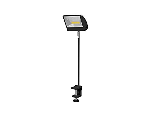 EUROLITE LED KKL-30 Fluter 4100K schwarz | 30-W-LED-Fluter an Auslegerarm mit Schraubklemme zur Befestigung EUROLITE LED KKL-30 Fluter 4100K schwarz | 30-W-LED-Fluter an Auslegerarm mit Schraubklemme zur Befestigung von Eurolite