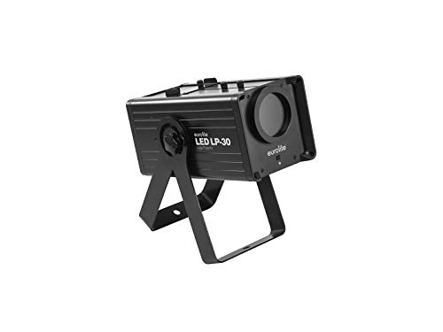 EUROLITE LED LP-30 Logo-Projektor | LED-Logoprojektor mit 30-W-LED, Strobe, Dimmer und Gobo-Rotation, inkl. IR-Fernbedienung EUROLITE LED LP-30 Logo-Projektor | LED-Logoprojektor mit 30-W-LED, Strobe, Dimmer und Gobo-Rotation, inkl. IR-Fernbedienung von Eurolite
