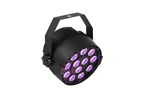 EUROLITE LED PARty TCL Spot | Kompakter Scheinwerfer mit 12 x 3-Watt-3in1-LEDs in RGB mit DMX | Musiksteuerung über eingebautes Mikrofon von Eurolite
