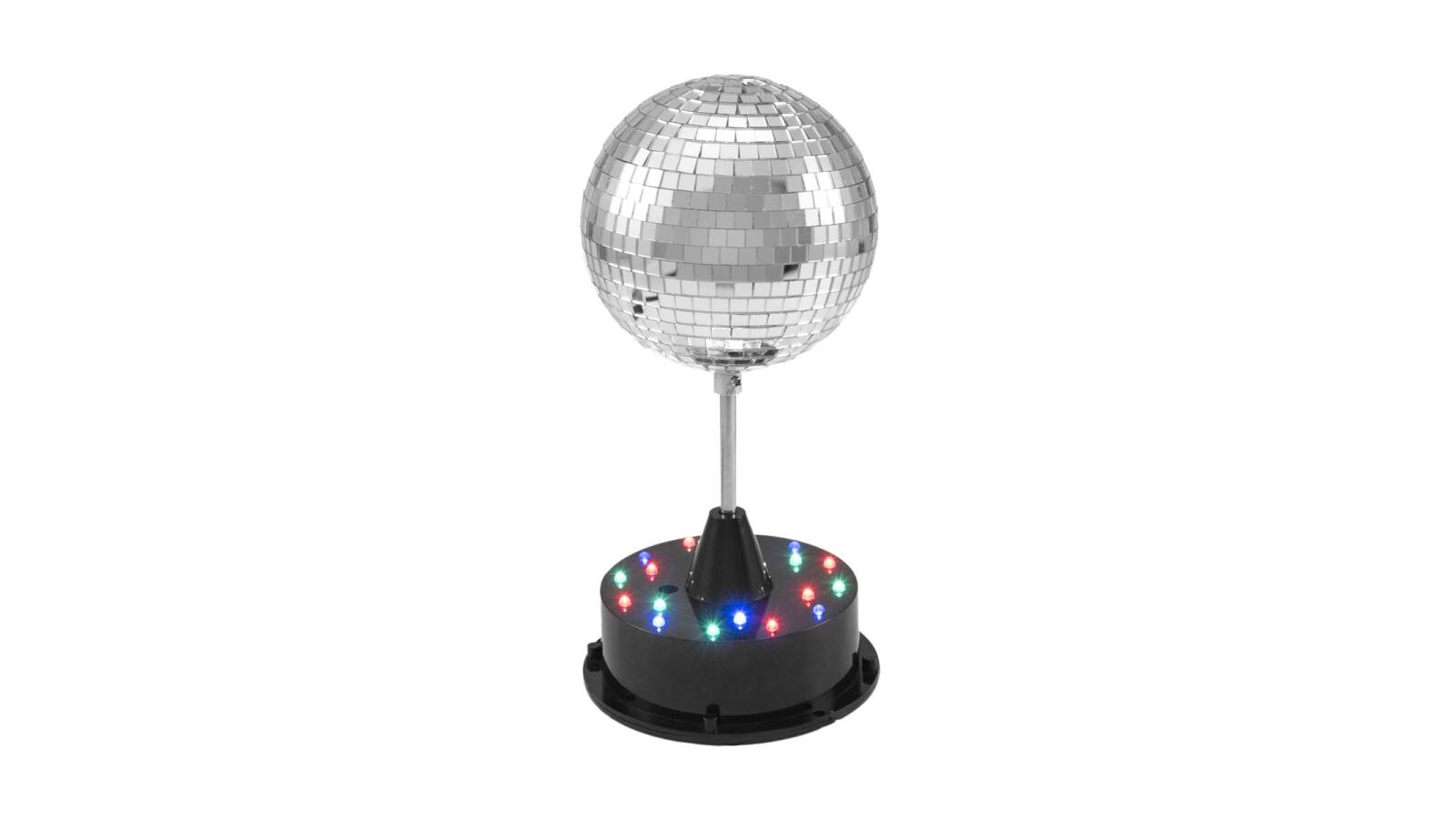 EUROLITE LED Spiegelkugel 13cm mit Standfuß EUROLITE LED Spiegelkugel 13cm mit Standfuß von Eurolite